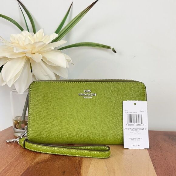 NWT Coach Long Zip Around Wallet - Picture 6 of 6